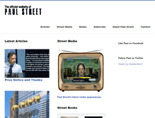 Tablet Screenshot of paulstreet.org
